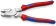 Детально фото KNIPEX Клещи электромонтера "Lineman’s Pliers" | 09 15 240 на shurup.ua KNIPEX Клещи электромонтера "Lineman’s Pliers" | 09 15 240