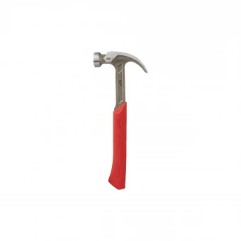 MILWAUKEE Стальной молоток с закругленным гвоздодером 16 унций/450 грамм (1 шт) | 4932478655