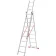 Детально фото Драбина алюмінієва 3-х секційна Квітка PRO (3х9 сходинок) (110-9309) на shurup.ua Драбина алюмінієва 3-х секційна Квітка PRO (3х9 сходинок) (110-9309)