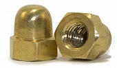 Гайка латунная колпачковая Din 1587 M6 (уп 200 шт.)