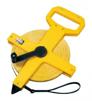 TAJIMA Рулетка инжинерная SYMRON-R нейлоновая лента с покрытием открыт корпус, 50 ​​m