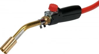 YATO Пальник газовий YATO : l= 360 мм, до 4 кВт. 3 сопла і шланг- 1,5 м (пропан, бутан)  | YT-36730