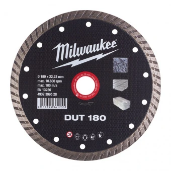 MILWAUKEE Алмазный диск DUT 180 (1 шт) | 4932399528