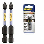 IRWIN Бита IMPACT PRO 1/4"/57мм PH1 2шт, | IW6061305