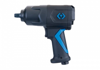 KING TONY Пневматический гайковерт 1/2" 1356 Нм композитный корпус с набором головок | P33461-100B