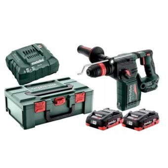Акумуляторний перфоратор Metabo KH 18 LTX BL 24 Q (2х18 В, 4 А*год, 2.2 Дж) (601714800)