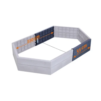 GARANTIA 645101 Подовжувач до високої грядки ERGO, довж 55 см, 2 шт. комплект