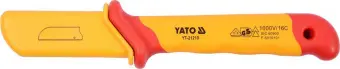 YATO Ніж для знімання ізоляції YATO; l=180 мм, лезо l=50 мм з діелектр. ізольованою ручкою 1000 В  |