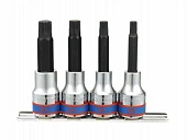 KING TONY Комплект SPLINE 1/2" удлин. М6;М8;М10;М12. | 4136PR