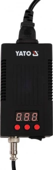 YATO Паяльна станція мережева: 110-230 V YATO; Р= 75 Вт, t°= 90-480°С, жало тип T12, LCD табло  | YT