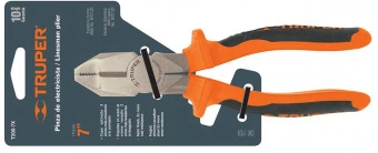 TRUPER T200-9X Плоскогубці, Профі, зміцнені, діелектричні, Cr-V 230мм