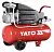 YATO Компресор мережевий 230 В, 1,5 кВт, тиск ≤ 8 Bar, под. повітря- 188 л/хв, ресивер- 50 л