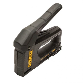 DeWALT Степлер "CARBON FIBRE" для скоб типу "G" 6-14мм, цвяхів типу "J" 12, 15мм.