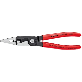 KNIPEX Електромонтажные клещи фосфатированные, черного цвета 200 mm 13 81 200 | 13 81 200