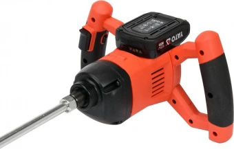 YATO Міксер акумуляторний YATO : Li-Ion 18 В, кріплення М14, 650 об/хв, 2 АГод, зарядний пристрій  |