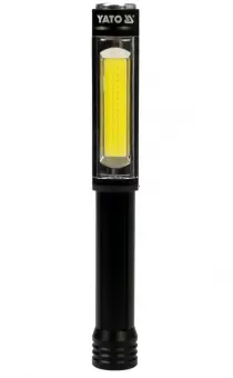 YATO Ліхтар світлодіодний оглядовий YATO; живлення від батарейок 3х АА, 400/170 Lm, 3 режими  | YT-0
