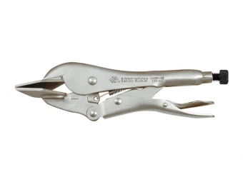 KING TONY Захват пинцы с фиксатором 200мм с широкими губками | 6605-08