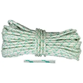 Шнур капроновий плетений Євро, бухта, d=10мм,100м Україна | 69-776