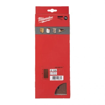 MILWAUKEE Шлифовальные листы 115 X 230 H&L GR 120 - 10 PCS | 4932492266
