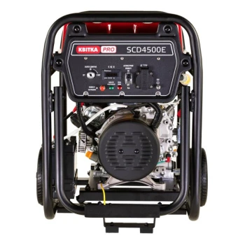 Дизельний генератор КВІТКА PRO SCD4500E + олива (4 кВт) (110-7009)