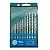 STHOR Набір свердл по металу HSS Ø=2,0-8,0 мм, 13 шт.  | 21998