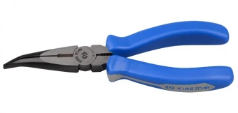 KING TONY Пассатижи тонк. нос загнутые 160 мм | 6331-06