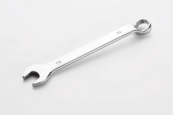 Ключ рожково - накидной глубокий CrV 14мм СИЛА