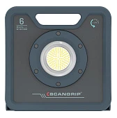 SCANGRIP Прожектор переносной 6000 lumen NOVA 6 C+R for Life (С сетевым кабелем и аккумулятором) | 0