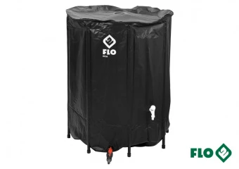 FLO Бак збірний дощової води з ПВХ : 500 л, Ø=3/4", Ø80 x 98 см, стійкий до УФ променів  | 89704