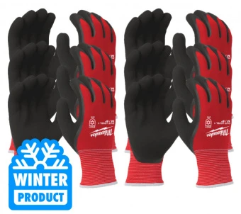 MILWAUKEE Перчатки с уровнем сопротивления порезам 1, зимние, размер M/8 (Многоштучная упаковка - 12