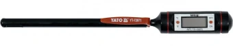 YATO Термометр електронний YATO з зондом- 130 мм, діапазон- -50ºС- +300ºС, живлення- 1.5 В (LR44)  |