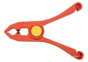 YATO Струбцина-"прищіпка" діелектрична ізольована YATO : L=150 мм з роб. діап.- 2-20мм, VDE до 1000V