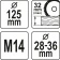 Детально фото YATO Кожух пилозахисний до КШМ для різання YATO: на диск Ø=125 мм, глибина різу- 32 мм, зона дії- 28 на shurup.ua YATO Кожух пилозахисний до КШМ для різання YATO: на диск Ø=125 мм, глибина різу- 32 мм, зона дії- 28