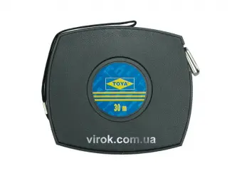 VOREL Рулетка мірна стрічка сталeва : L= 10 м х 10 мм  | 12100