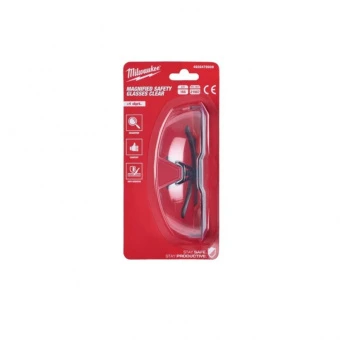 MILWAUKEE Окуляри захисні Magnifiedіз зоною корекції (+2,0 прозорі) | 4932478911