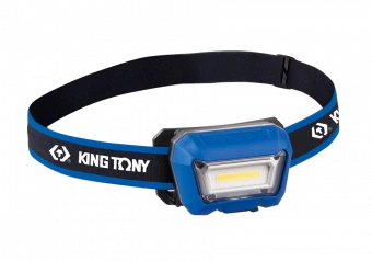 KING TONY Фонарь налобный 3W LED Аккумуляторный | 9TA52A