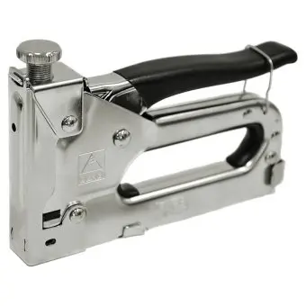 Степлер обробний металевий, гумова накладка (скоби 11,3х4-14мм) Berg | 24-027