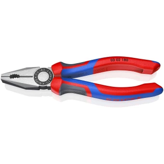 KNIPEX Плоскогубцы комбинированные 180 мм 03 02 180 | 03 02 180