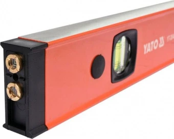 YATO Рівень електронний YATO: L= 610мм. 2 капсули, лазерний промінь, дисплей (3mm/10m), алюмінієвий 
