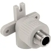 Фітинг настінне коліно з зовнішньою різьбою PP-RCT 20х1/2 Fonte | 78-752