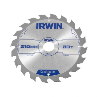 IRWIN Диск пильный по деревоматериалам IR CSB 210x20Tx30 | 1897203