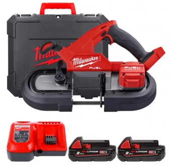 MILWAUKEE Пила ленточная аккумуляторная бесщёточная M18 FBS85-202C | 4933471497