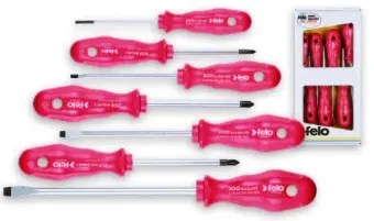 FELO Набор отверток SL / ​​PH хром-молибден-ванадиевая сталь // 20097398