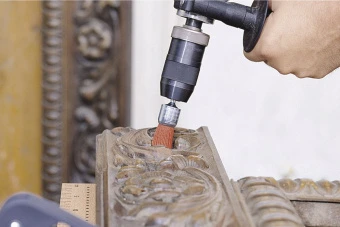 Wolfcraft Нейлоновая щетка-кисточка Ø 25 // 1510000