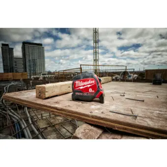 MILWAUKEE Рулетка метричнаWIDE BLADE, 8м (33мм) | 4932471816