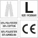 YATO Напівкомбінезон робочий DAN, розм. L; 65%- поліестер, 35%- бавовна  | YT-80292
