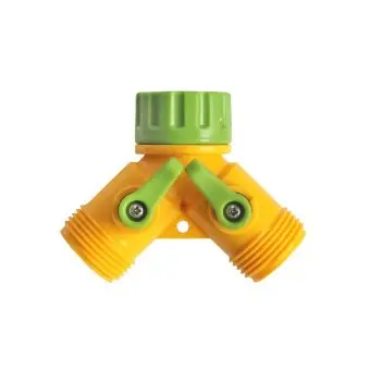 Розподільник пластиковий з двома виходами, 3/4 VERANO | 72-134