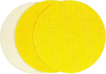 YATO Диск шліфувальний перфорований на липучці по штукатурці до шліфмашини YATO: G60, Ø= 225мм, 3 шт