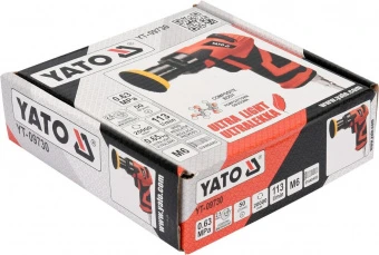 YATO Шліфмашина пневматична YATO ексцентрикова , з диском Ø=50мм, 0.63 MPa, спожив. повітря-113 л/хв