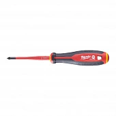 MILWAUKEE Викрутка VDE діелектричнаPZ/SL1х80мм (замена на 4932464057) | 4932478735